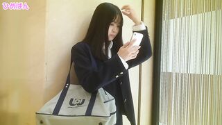 大人しそうな可愛いJ〇のマ〇コを集中攻撃ｗローター＆手マンではしたなく潮吹きさせましたｗ jvip