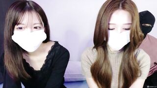 【4-23・2部配信】圧倒的スタイルの美女2人と絡み合う中出し3P性交 jvip 3