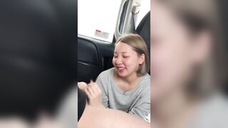 【素人】車内フェラチオ16 jvip
