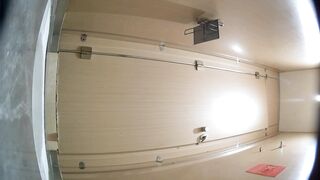 新たに流出した❤️ マスターフォトグラファーが撮影した、バーの女性用トイレで排尿する美しい女性の高解像度パノラマ写真。タンクトップを着た若 toilet