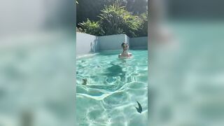 Dainty Wilder Nude POV Pool Riding Sex OnlyFans Video Leaked - Leak