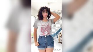 Misato Strips Naked In Front Of The Camera OnlyFans