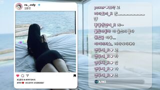 러아 오늘자 가슴무빙 korean bj 1