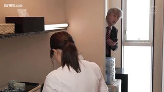 EBWH-038 A plain office lady is actually a secret L-cup erotic girl Reducing Mosaic JAV