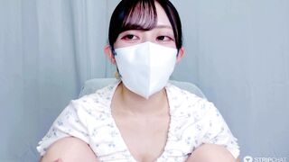 【04 25配信分】清楚系なのに剛毛ギャップ！色白美顔美女が見せつけ潮吹きオナニー jvip 3