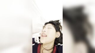 Appleのオリジナルカメラ映像が流出❤️ 煙台大学の女子ギタリスト、曹佳琪が様々なランジェリー姿でボーイフレンドと性行為に及ぶ高画質・透かしな china 01-110526