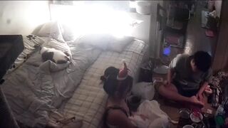 (한국야동) 애쓴다 ~ 술게임후 떡치려고 별의별거 다하는 자취녀 korean porn vip