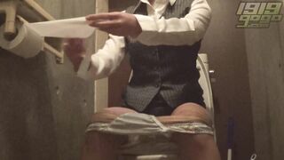 スポーツクラブトイレOLオナニ ー4 voyeur jp 120526