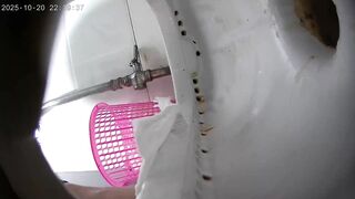 【最高画質トイレショット】大学寮シリーズ：排便アルバム - 15時間、女子学生200人以上 toilet 1 18-120526