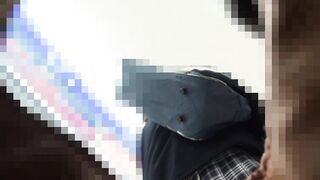 制服娘2人組パンチラvol-3-男女友達とショッピング中の激カワ制服娘の食い込みパンツとまさかのtバック voyeur jp 01-150526