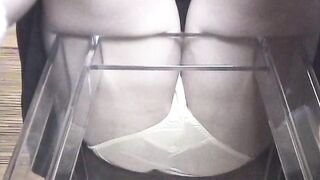 スケスケ椅子制服女子スペシャル voyeur jp 150526 06
