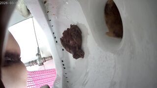 【最高画質トイレショット】大学寮シリーズ：排便アルバム - 15時間、女子学生200人以上 toilet 2 15-150526