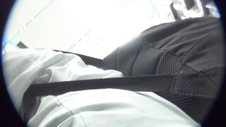 神降臨！か、可愛すぎる制服ちゃんがっつりパンチラ大サービス voyeur jp 160526