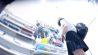 靴カメにしゃがんできた制服女子の末路 voyeur jp 01-160526