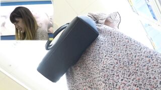 digi-tents ペットショップで前かがみ。ワンピースお姉さま。 voyeur jp 160526