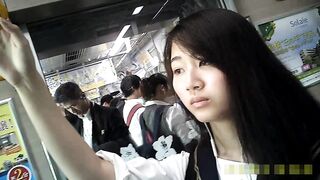 pcolle soldier_067 大人っぽいJKちゃんにがっつり顔接写！スカート内もいただき[sol-067] voyeur jp 160526