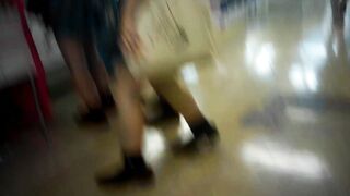 njk1 【新シリーズ】制服白パン逆さ撮りＮｏ１ voyeur jp 160526