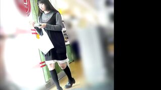 謎めいた美少女のパンティを暴く！陰キャKちゃんのパンチラ voyeur jp 160526