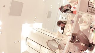 angel159_pcolle, フルHD高画質パンチラ逆さ撮り159 エロケツ！ 美人アクセ店員さんの生ホワイトパンティー voyeur jp 160526