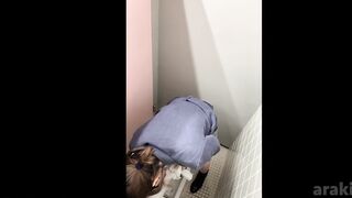 突然消えたあの作品 迫力の特大捻り出し!!!美少女が出す大 顔からは想像できません SW2019 voyeur jp 160526