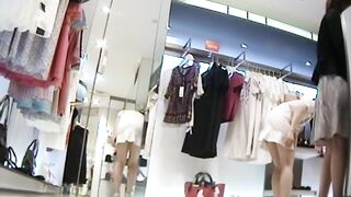 126 超いい女店員さんのスカートの中を覗く動画 voyeur jp 160526