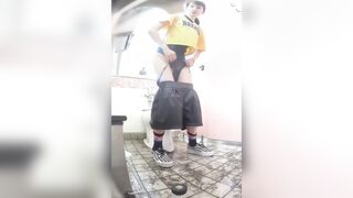 海の洋式トイレを撮ってみた！１６お下品美人多めです voyeur jp 160526