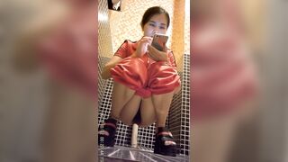 【総勢20名!!】中国の可愛い子が多いバーのトイレ 第1段 voyeur jp 160526