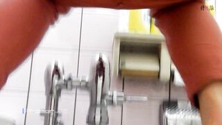 幻 – 洗面所盗撮 規格外 01 コジハルバリの美女が「大」!! voyeur jp 160526