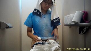 新Tennis㊿ ５名収録！パイパン娘多め！活発女子&リアルな東京2020のタオルも(^^♪ voyeur jp 160526