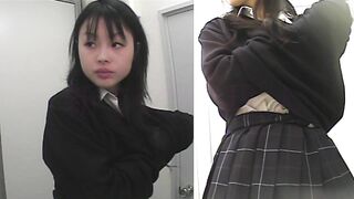 初流出【てくの塾着替え盗撮K1061K】激ヤバ奈津美ちゃんおっぱい丸撮り。いちはちゃんの友達わき毛がエロい voyeur jp 170526