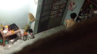 中国民家の防犯カメラ映像１ voyeur jp 170526