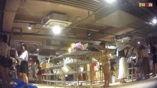 【幻 プール編 No.045】コロナ中初の傑作 美女の偶然たるM字開脚に度肝を抜かれる voyeur jp 170526