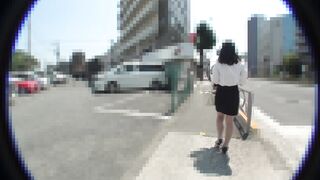 【路線バス痴漢動画11】超スレンダーだけど巨尻な美人OL！！3人の痴漢師に襲われ大量潮吹きお漏らし！ voyeur jp 170526