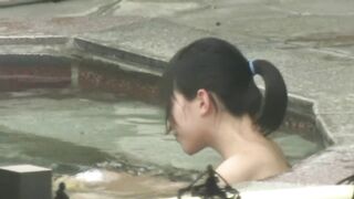 可愛いシーちゃんの露天風呂 voyeur jp 170526