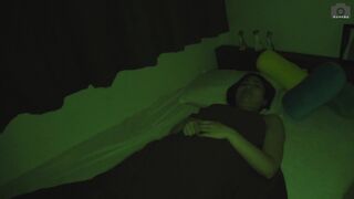 【家庭内で睡●姦】深夜3時過ぎ、美麗パイパンGカップ姉の部屋で【前回は家庭内盗撮】 voyeur jp 170526