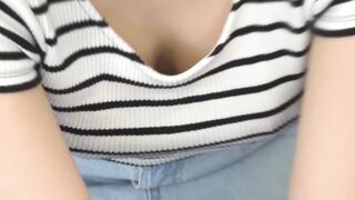 【胸チラ】救命講習中⑦ voyeur jp 170526