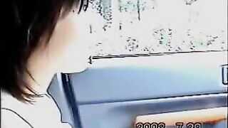 若い女の子と車ではめ・・・奥に出す voyeur jp 170526