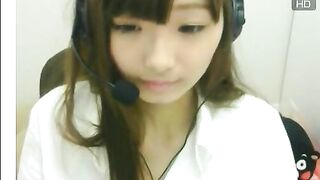 くまモンをバックにエロエロ配信・・ voyeur jp 170526