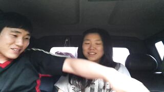 (한국야동) 거센비 쏟아지는 여름날 차안에서 korean porn vip