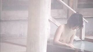 【素人】望遠温泉旅館★宿泊客の爽やかな朝風呂♥入浴 パート1 voyeur jp 170526