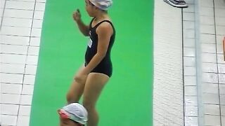 観客席か見た【S●生】禁断の競泳水着ズ－ム ⑤ voyeur jp 170526