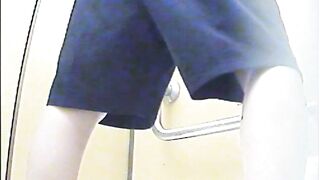 体育館トイレ固定撮り 後ろアングル voyeur jp 170526