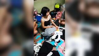 バレー部J●たちのおっぱい丸見え着替え voyeur jp 180526 02