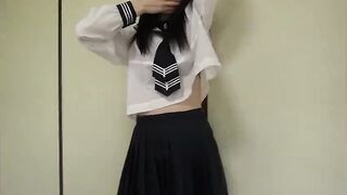【個人撮影】清楚なお嬢様女子高生 その2 voyeur jp 180526