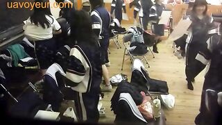 【セット】柔道着に着替える&水泳部と吹奏楽部の着替え voyeur jp 180526 05