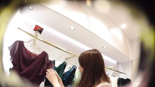 店員撮り８８-超美人-気品漂うドレス店員さんのアワビオマンコの形-お姉さんと奏でる盗撮のハーメルン-変態協奏曲第二章 voyeur jp 01-190526