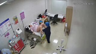 【ハッキングされたカメラ】一般病院の婦人科における妊婦の膣内診【あるウェブサイトからのオリジナル版】 ipcam 2 (12)