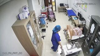 【ハッキングされたカメラ】一般病院の婦人科における妊婦の膣内診【あるウェブサイトからのオリジナル版】 ipcam 3 (9)