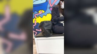 s級ol-彼氏持ち美人お姉さんのどエロい純白パンツを盗撮 voyeur jp 01-210526
