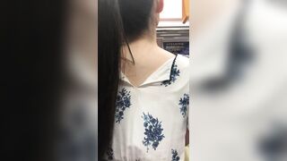 ポニーテール清楚系jd-食い込み水色パンティー voyeur jp 01-210526